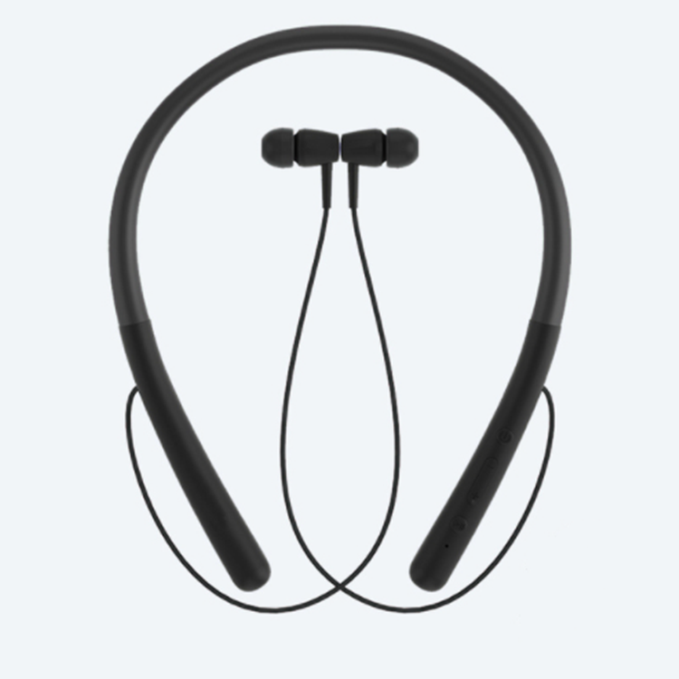 New neck hanging Bluetooth headset neck hanging sports running wireless 5.0 plug-in stereo Bluetooth headsetblack